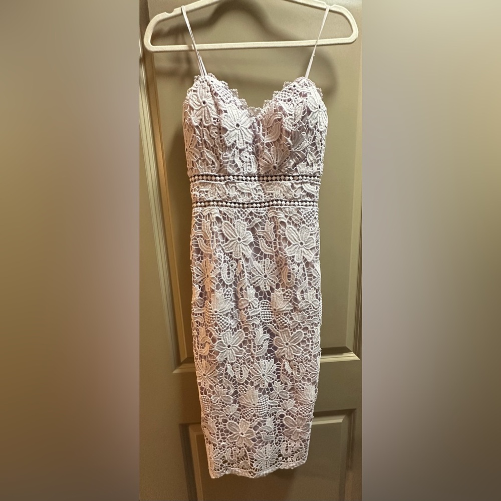Lilac Lace Dress